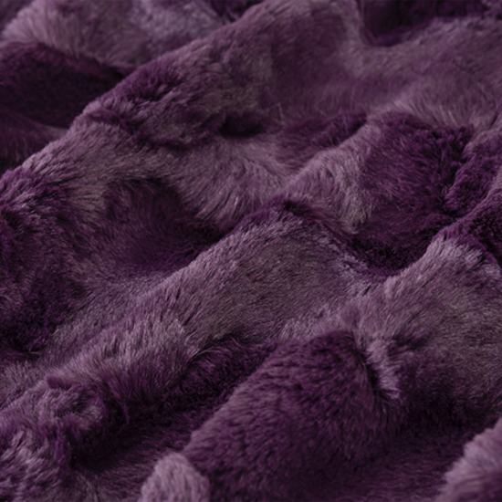 Faux Fur Shannon Fabrics - Luxe Cuddle® Hide Berry